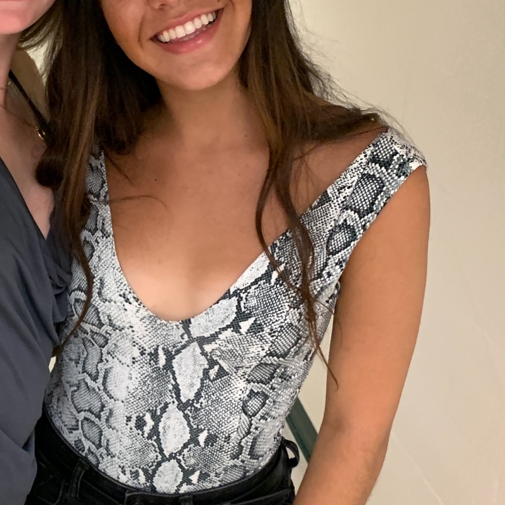 FORE Snakeskin Bodysuit